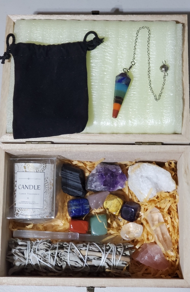 Crystal geode starter kit
